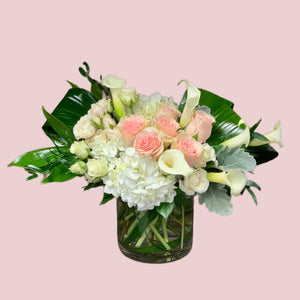 Pastel arrangement