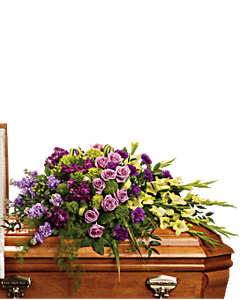 Reflections of Gratitude Casket Spray - Saucha Floral Design