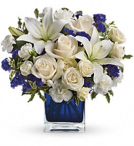 Sapphire Skies bouquet